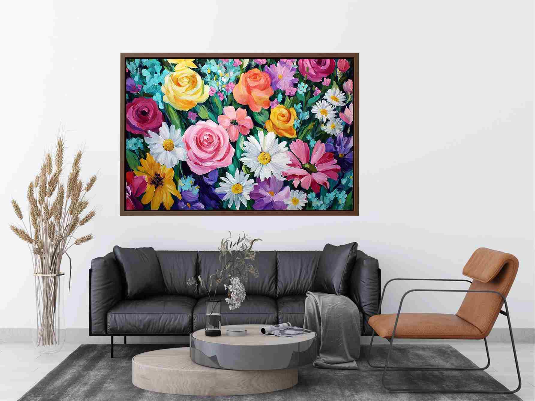 Floral Harmony Painting