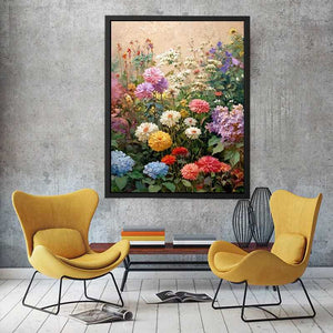 Flower Garden Canvas Print