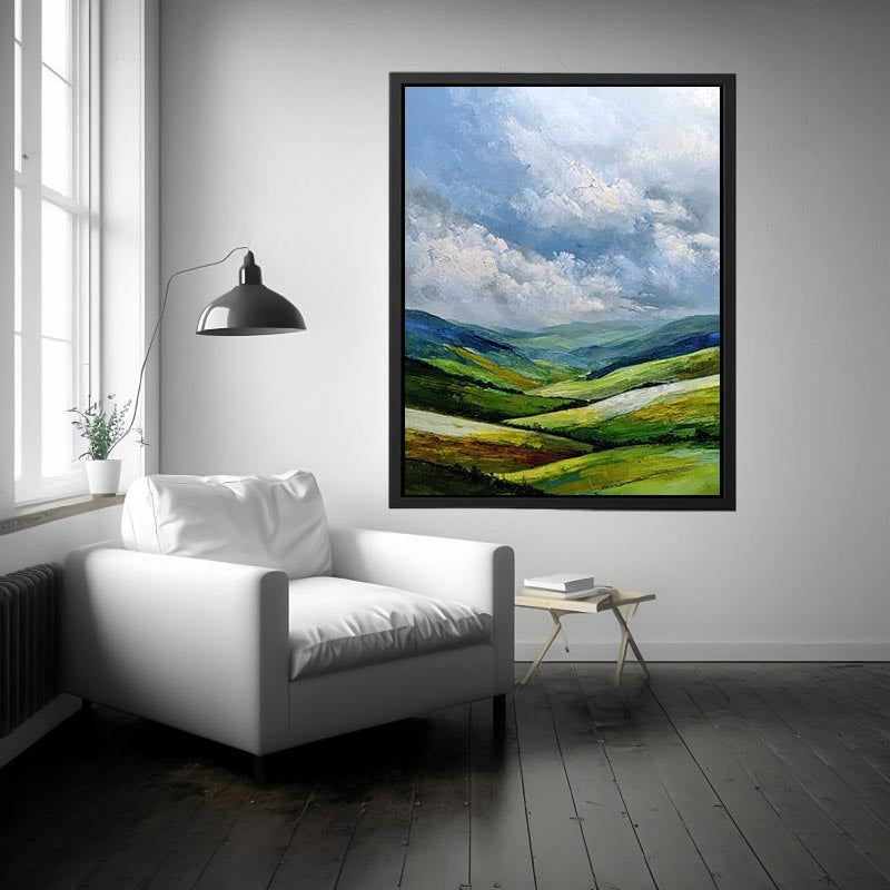 Peaks and Valleys Painting