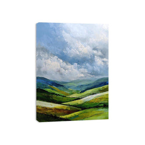 Peaks and Valleys Framed Print