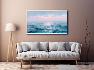 Endless Blue Canvas Print