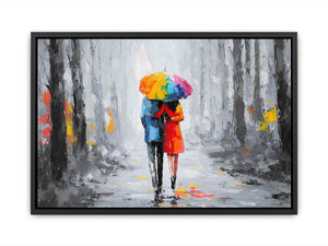 Raindrop Serenade Poster
