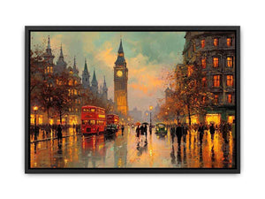 London Clock tower Canvas Print