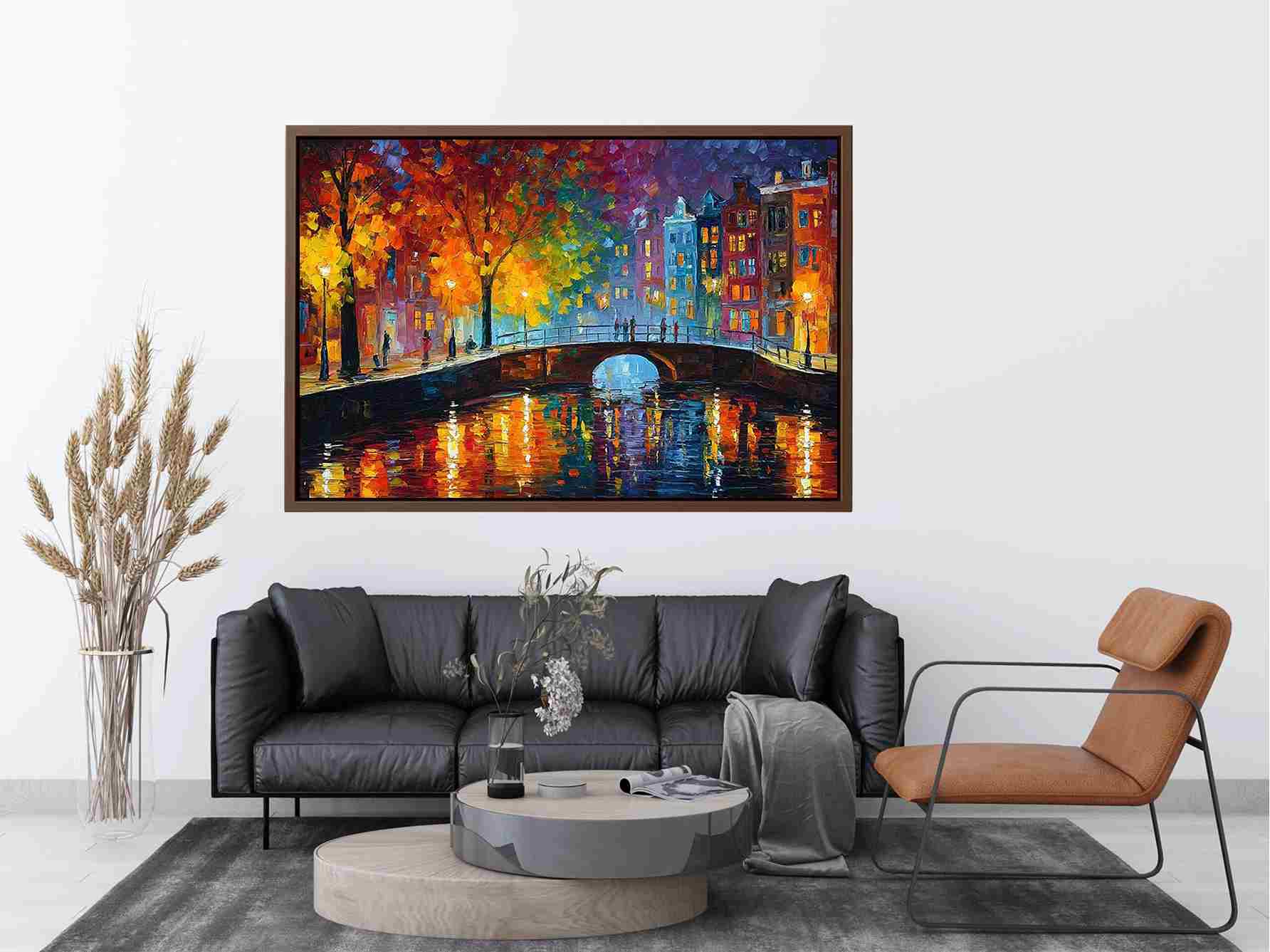 Amsterdam walk II Painting