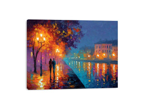 Golden Night Framed Print