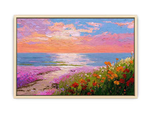 Coastal Wildflowers Art Print
