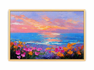 Seaside Blossoms Streched canvas