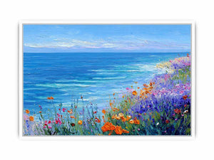 Horizon in Bloom Framed Print