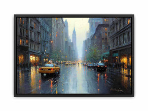 Classic NYC Taxi Canvas Print