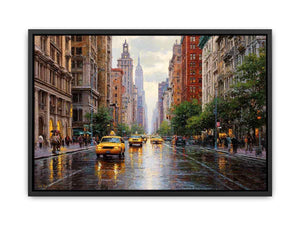 City Streets of New York Canvas Print