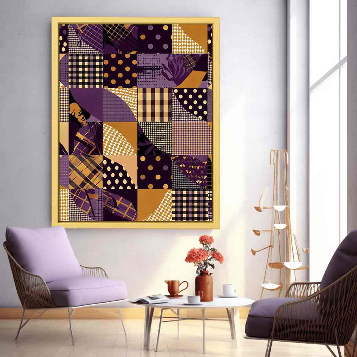 Purple Patchwork