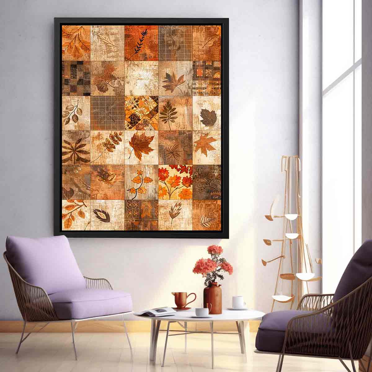 Brown Patchwork