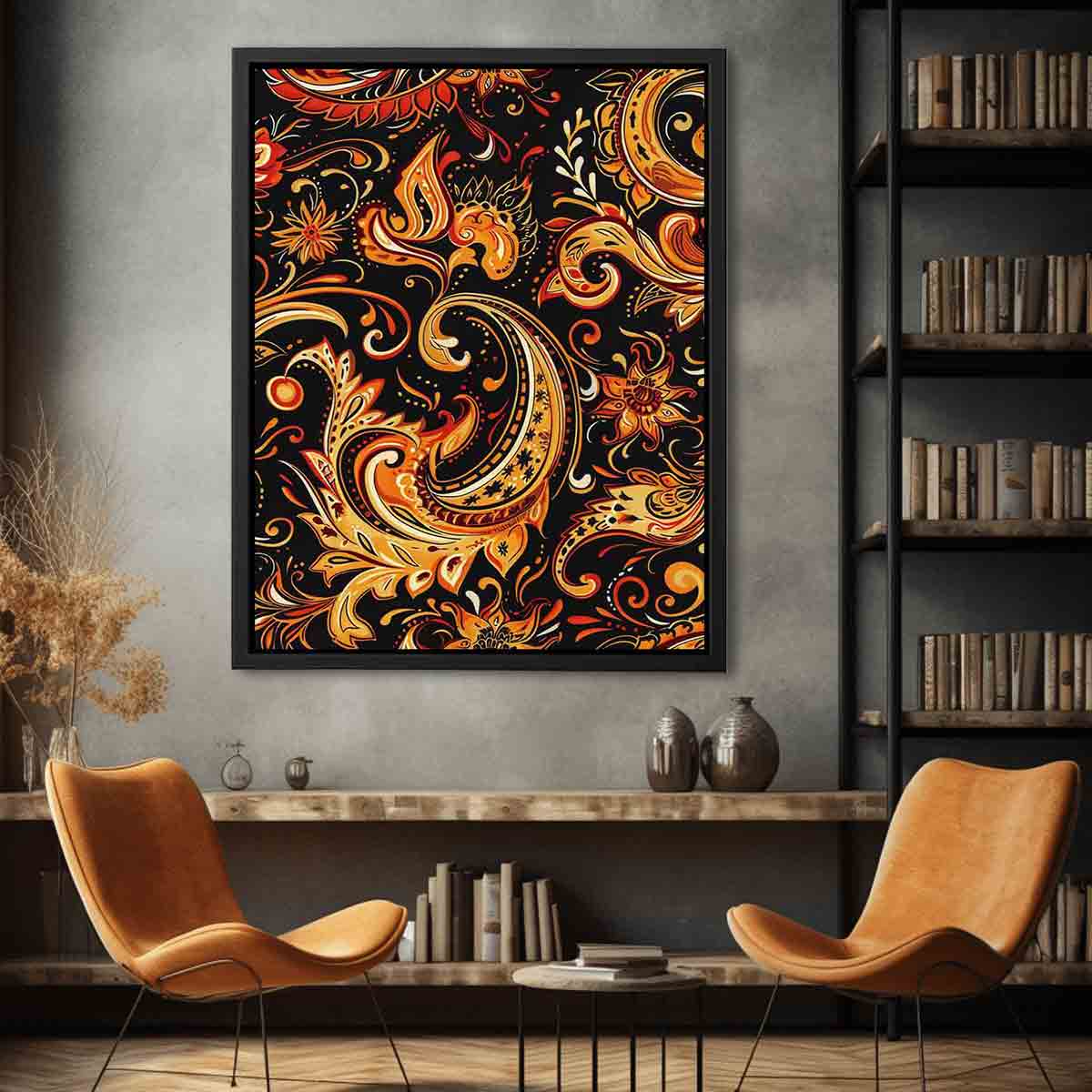 Flames Paisley