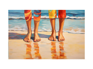 Step In Beach Art