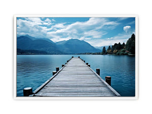 Calm Jetty Art Painting