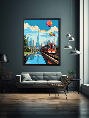 Dubai Pop Poster