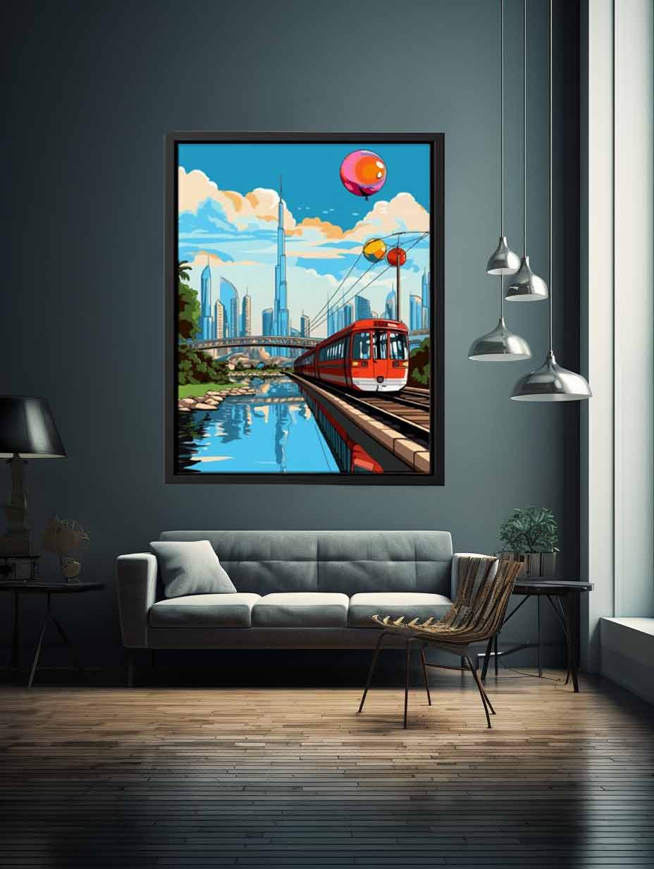Dubai Pop Poster