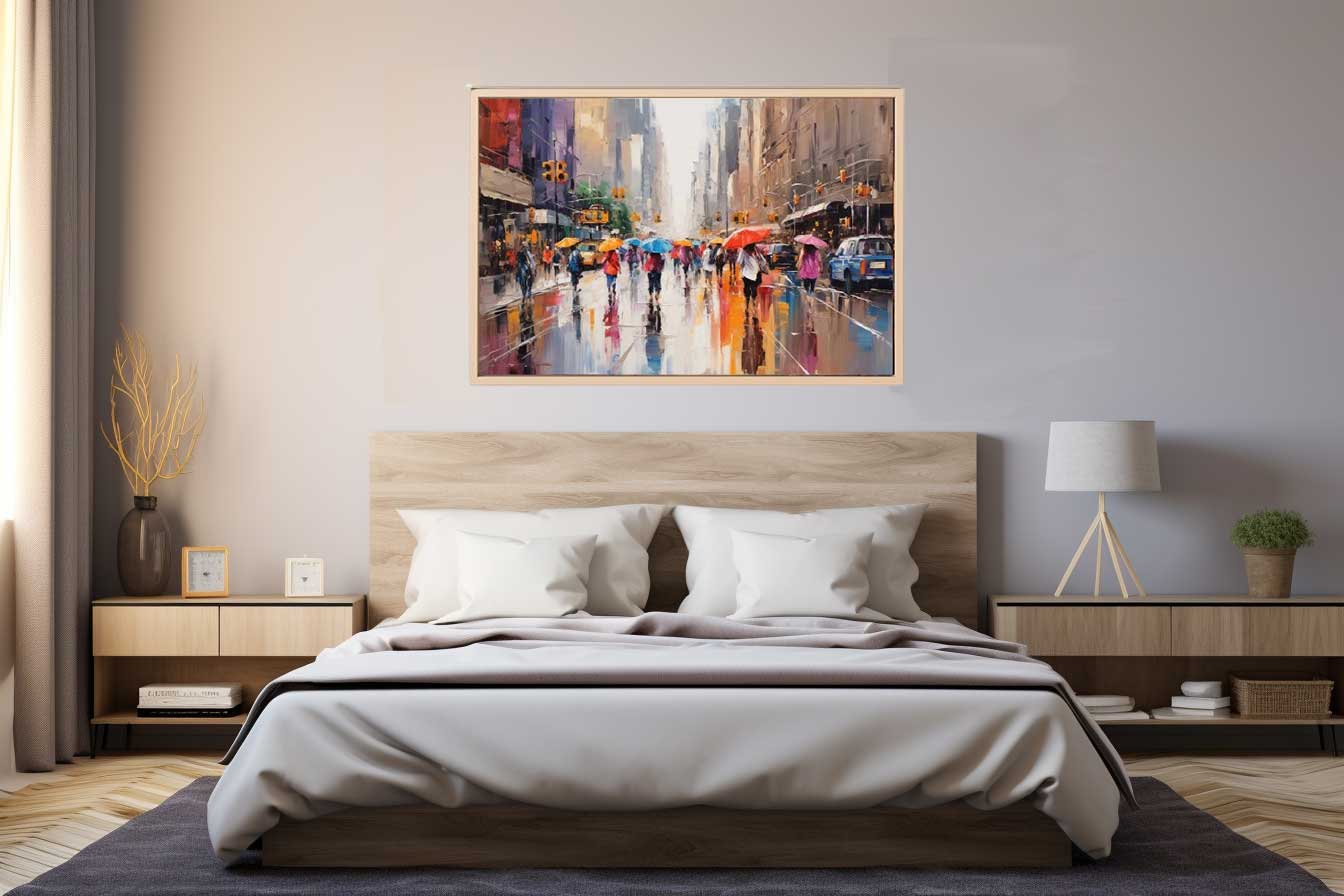 Umbrellas In New York