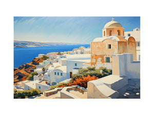 Santorini Coastline
