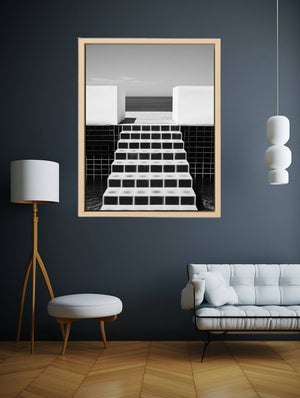 Monochrome Sea Steps