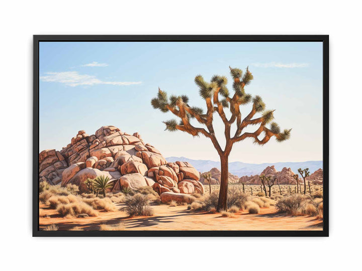 Desert Tree Art  canvas Print