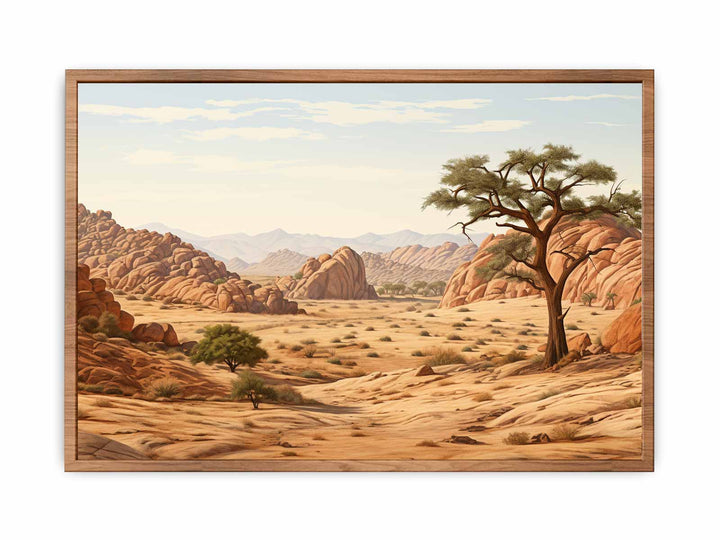 Desert Tree Painting  