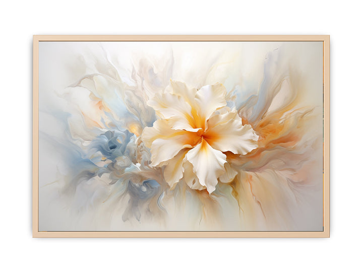 Lilly Floral Art framed Print
