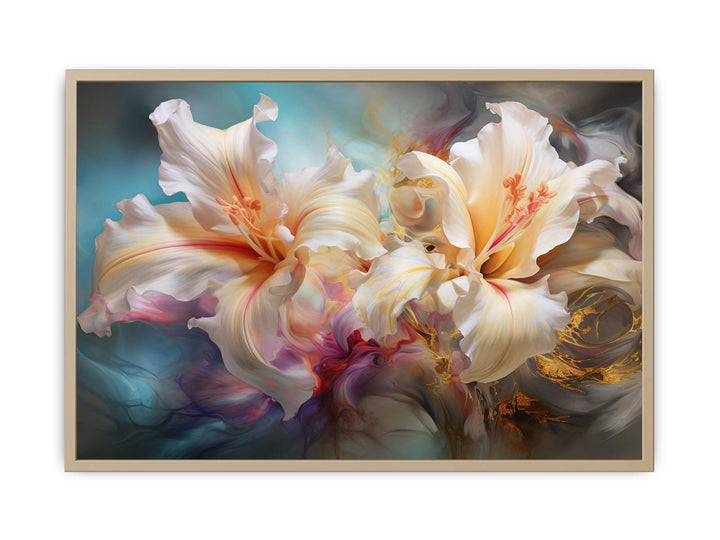 Best Flower Painting framed Print