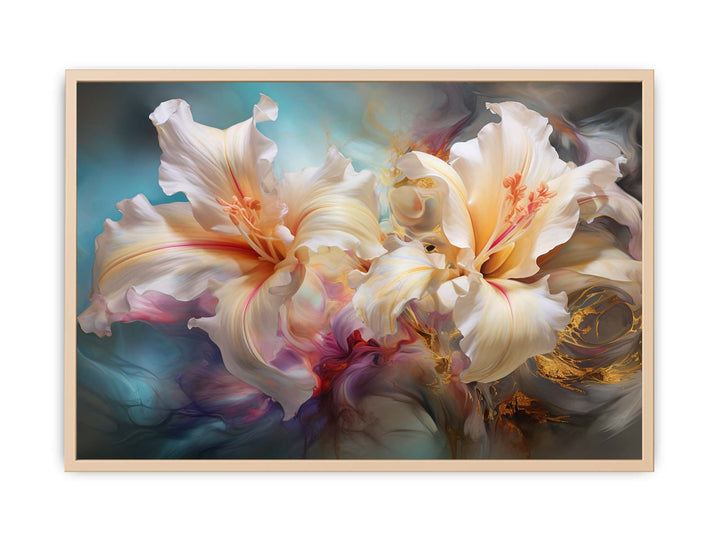 Best Flower Painting framed Print