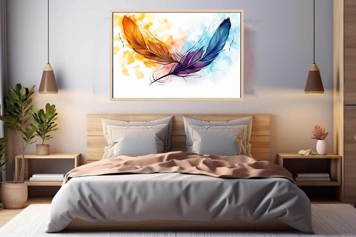 Blended Feathers Art Print