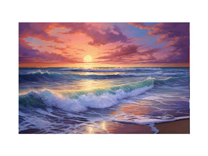 Beach Sunset Painting