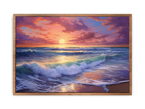 Beach Sunset Painting