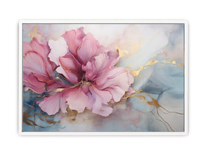 Flower Gold Art Painting