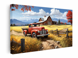 Country Side Artwork canvas Print
