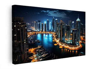 Dubai Artwork canvas Print