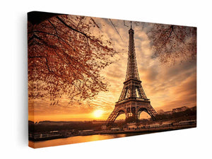 Eiffel Tower Canvas Painting canvas Print