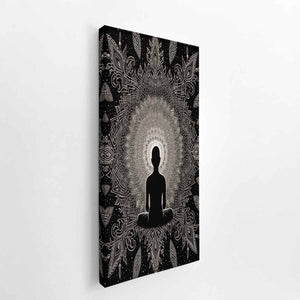 Meditation Poster canvas Print