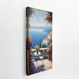 Mediterranean Painting canvas Print