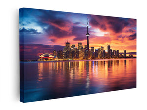Toronto Art canvas Print
