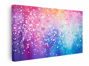 Sparkle Art canvas Print