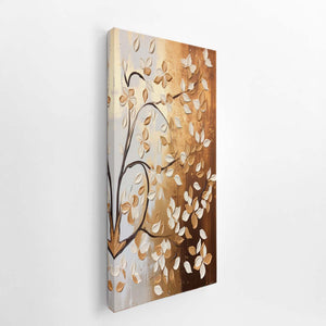 Best Brown Tree Painting canvas Print