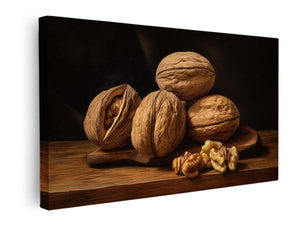 Walnut Painting canvas Print