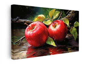 Apple Artwork canvas Print