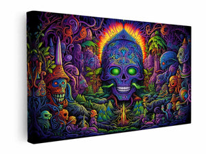 DMT Art Painting canvas Print