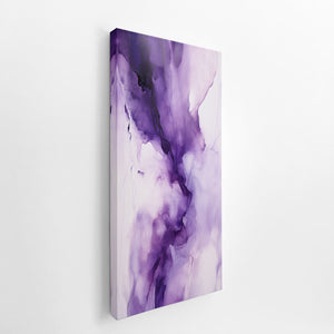 Modern Purple Painting canvas Print