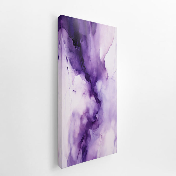 Modern Purple Painting  canvas Print