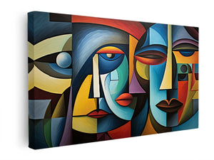 Cubism Artwork canvas Print
