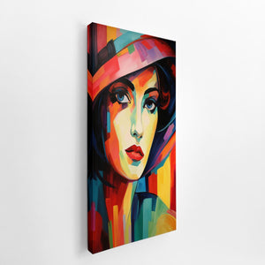Women Fauvism Art Painting canvas Print