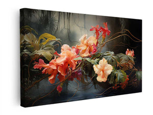 Flower Botanical Art canvas Print