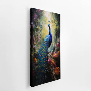 Beautiful Peacock canvas Print